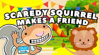 Scaredy Squirrel Makes A Friend by Melanie Watt  READ ALOUD  Book about Making Friends for Kids [upl. by Noived350]