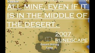 OSRS  This crate is mine all mine even if it is in the middle of the desert  CLUE SCROLL [upl. by Aratahs]