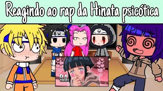 Time 7  Hinata e Kiba reagindo ao rap da Hinata psicótica [upl. by Yanaton190]