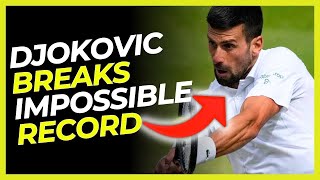 Djokovic on Top The Record No One Thought Possible [upl. by Zebadiah864]