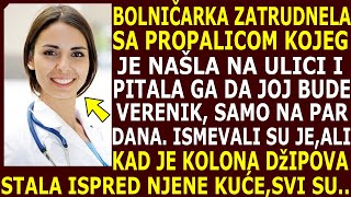 BOLNIČARKA ZATRUDNELA SA PROSJAKOM KOJEG JE PITALA DA GLUMI VERENIKA ISMEVALI JE ALI KAD SU DžIPOVI [upl. by Annaor]