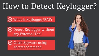 How to Detect Keylogger on your Computer RAT Removal Guide [upl. by Sorrows]