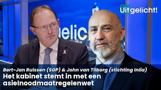 Uitgelicht 25 oktober 2024  BertJan Ruissen over instemmen kabinet met asielnoodmaatregelenwet [upl. by Easton485]