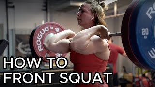 Front Squats Tutorial  Ausführung Griffe amp Einsatzgebiete [upl. by Kcira]