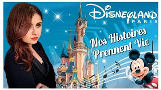 Nina De Santis  quotNos Histoires Prennent Viequot tutorial piano Disneyland Paris 2024 [upl. by Hanas]