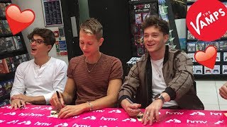 MEETING THE VAMPS IN MANCHESTER VLOG [upl. by Eeldivad640]