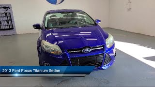 2013 Ford Focus Titanium Sedan Richfield Cuyahoga Falls Akron Cleveland Canton [upl. by Nael390]