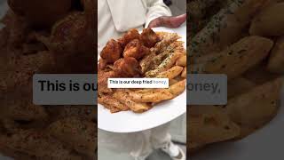 CRABBAE EXPLAINS HOW TO PRONOUNCE SALMON 😂 crabbae seafood salmon newjersey newyork catering [upl. by Callahan]