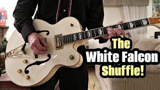 The White Falcon Shuffle  Guitar Instrumental [upl. by Yesnek]