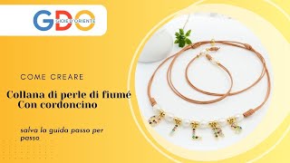 Come Realizzare una Splendida Collana di Perle Fai da Te  Tutorial Passo per Passo [upl. by Youngman271]