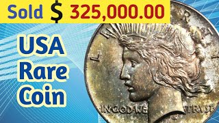 Most Valuable Coins US  1922 Pattern Peace Dollar  American Coins Most Popular [upl. by Hanway899]