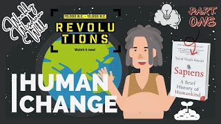 Sapiens A Brief History of Humankind Part 1！What is the meaning and purpose of human change [upl. by Eillor]