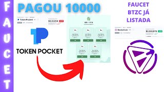 FAUCET DE MOEDA JA LISTADA BEATZCOIN  AIRDROP PAGOU 10000 TPT NA PANDASWAP [upl. by Silas]