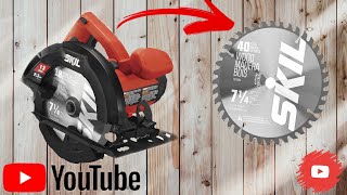 How To Change 13 Amp Skil circular saw blade [upl. by Hickie]