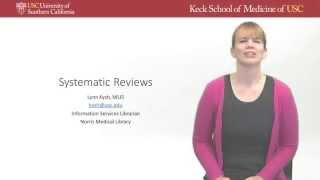 Systematic Reviews [upl. by Ylirama199]