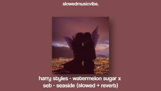 harry styles  watermelon sugar x seb  seaside slowed  reverb [upl. by Meghan]