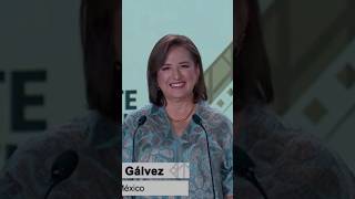 Xóchitl Gálvez propone almacenar agua en el Lago de Texcoco 🫠 elecciones2024 debatepresidencial [upl. by Wolfgram]