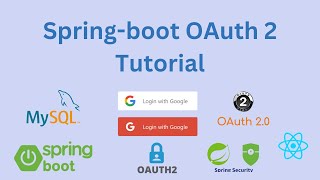 Master Google Login amp Registration with OAuth 2  Spring Boot Security amp MySQL [upl. by Middleton]