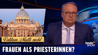 Ist die katholische Kirche endlich bereit für Reformen  heuteshow vom 17032023 [upl. by Ecirtahs]