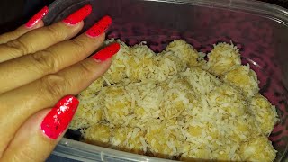 EATING HOMEMADE 🇵🇭 🥥 🌴 COCONUT MACAPUNO CANDY 🍬 😋 🌙 🌄 📺 🖥 🏠 🏡 👍 👌 😃 [upl. by Hairaza]