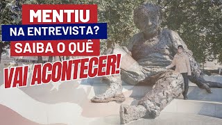 o que acontece se eu mentir no ds160 ou na entrevista do visto americano vistoamericano visto [upl. by Ainot]