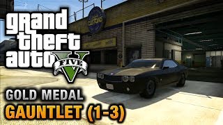 GTA 5  Mission 74  Gauntlet 13 100 Gold Medal Walkthrough [upl. by Atirahs909]