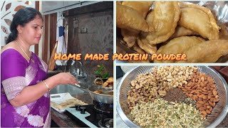 హాస్టల్ లో ఉన్న మా బాబు కోసం నేను చేసిన Protein Powder మరియు వాడికి ఇష్టమైన కొన్ని Snacks [upl. by Verner989]