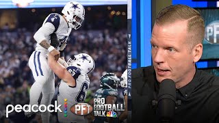 Cowboys are NFLs secondbest team behind 49ers  Chris Simms  Pro Football Talk  NFL on NBC [upl. by Ennadroj]