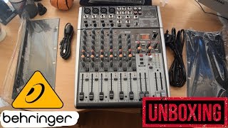 New Audio Mixer Is Here Behringer X1204 USB UNBOXING [upl. by Car]