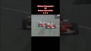 Michael Schumacher VS Rubens Barrichello🔥🔥🔥 Indianapolis 2002 michaelschumacher barrichello [upl. by Weiman]