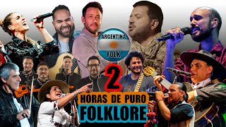 2 horas de puro FOLKLORE ARGENTINO Enganchado 2020 Vol 3  Dos horas 80 canciones [upl. by Adniroc]