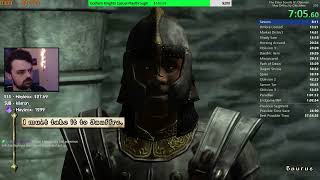 TES IV Oblivion Speedrun 5857 IGT Max Difficulty Glitchless 103123 [upl. by Fernand]