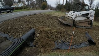 Installing a driveway entrance [upl. by Moclam]