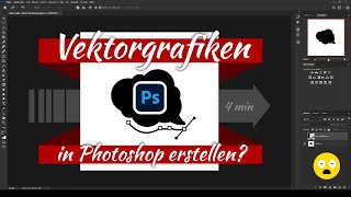 Vektorgrafiken in Photoshop erstellen  No way  Oder [upl. by Hollington]