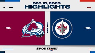 1st Round Winnipeg Jets vs Colorado Avalanche Game 3  Full Game Highlights [upl. by Hutchinson]