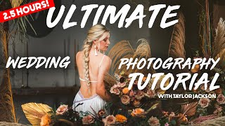 FREE 25 HOUR Wedding Photography Tutorial  Behind The Scenes at 10 Full Wedding Days [upl. by Hibbs55]