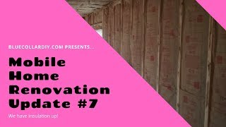 Mobile Home Renovation 2019  Update 7 [upl. by Redienhcs]