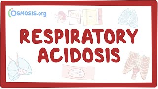 Respiratory acidosis  causes symptoms diagnosis treatment pathology [upl. by Terrance135]