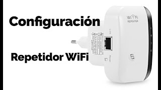 🔻🔻 Configuración repetidor WiFi universal con WPS 🔻 Facil en castallano 🔻 Amplifica WiFi en casa [upl. by Akenor]