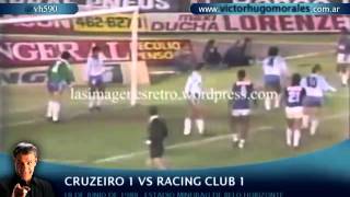 Cruzeiro 1 vs Racing Club 1  Final Supercopa 1988 [upl. by Maggee]