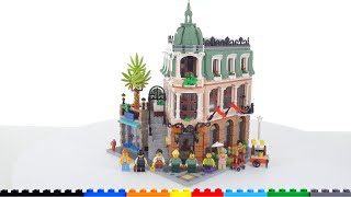 LEGO Boutique Hotel 10297 modular building review quotClassyquot is the word of the day [upl. by Clava]