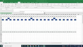 Planificación por semanas meses trimestres en excel [upl. by Sybley]