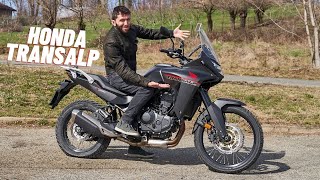 HONDA XL750 TRANSALP  LA DURA VERITÀ  test ride [upl. by Crespi]