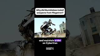 WHY DOES BUMBLE HAVE DECEPTICON WEAPONS trendingshorts transformers viralshorts fyp [upl. by Adnalu]