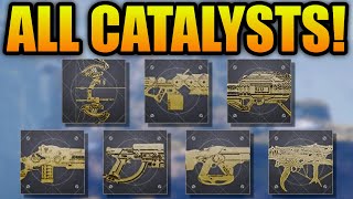 All Exotic Catalysts  How to Get Every Catalyst [upl. by Ennej169]