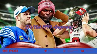 Lions advance to NFC Championship  Should the Bucs run it back with Baker Mayfield  NFL 99 Pod [upl. by Ober]