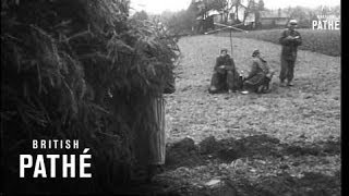 German War Footage Aka Rundstedts Counter Offensive 1945 [upl. by Darwen]