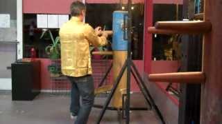 Secrets of Ip Man 7th Section of Wing Chun Wooden Dummy [upl. by Chrysler]