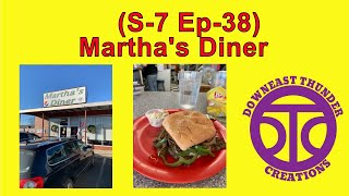 S7 Ep38 Martha’s Diner Diner Ellsworth MomandPop Restaurant Local Favorite Maine [upl. by Johnsten]