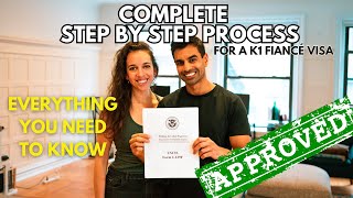 K1 Visa Process 2024  EVERYTHING EXPLAINED  Complete StepbyStep Guide for the Entire Process [upl. by Paddie]